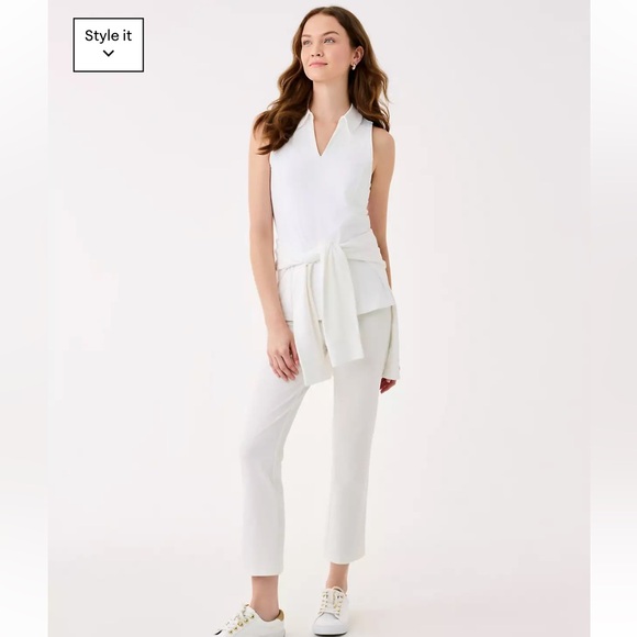 Lilly Pulitzer Pants - Lilly Pulitzer Luxletic White Pants